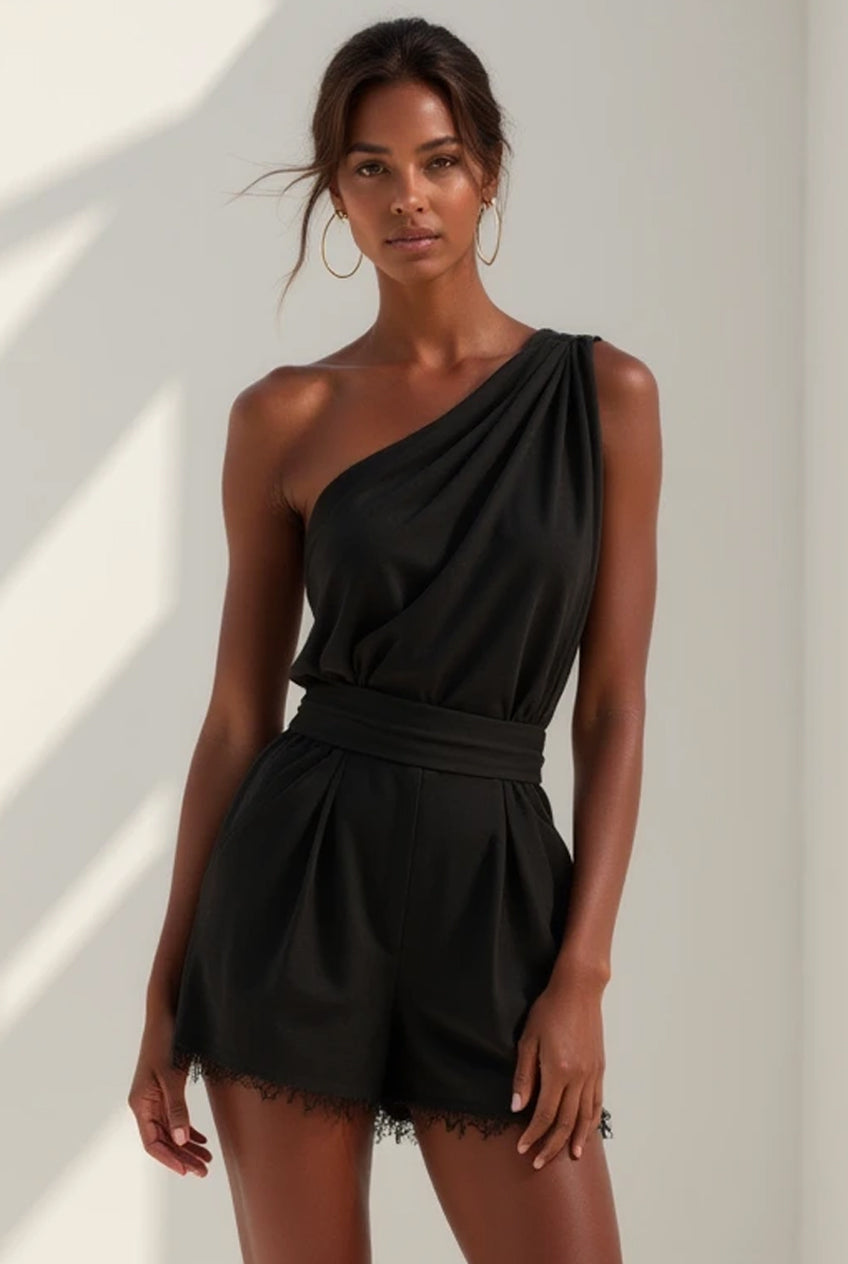 Black Dune Jumpsuit