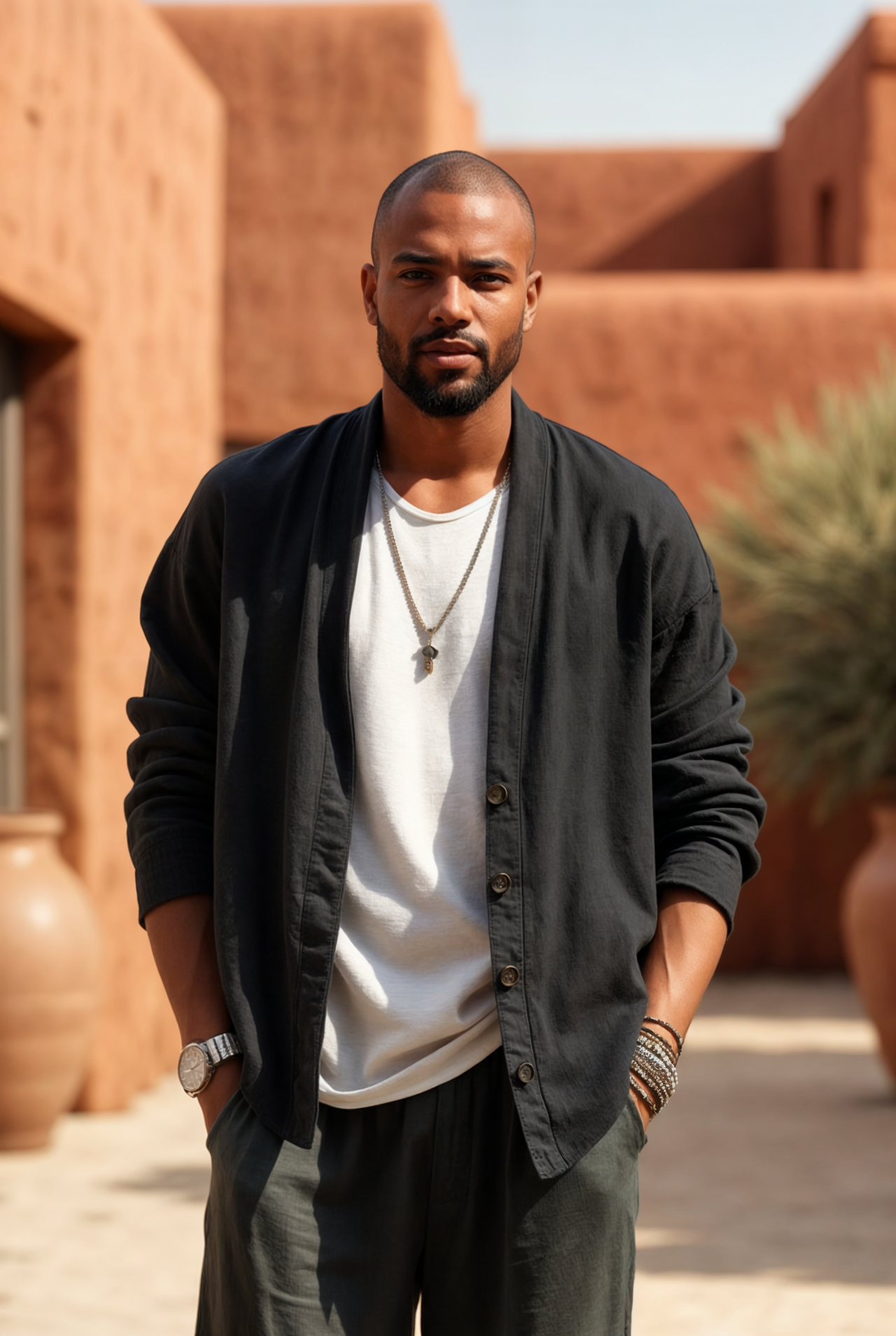 Kalahari Black Cardigan