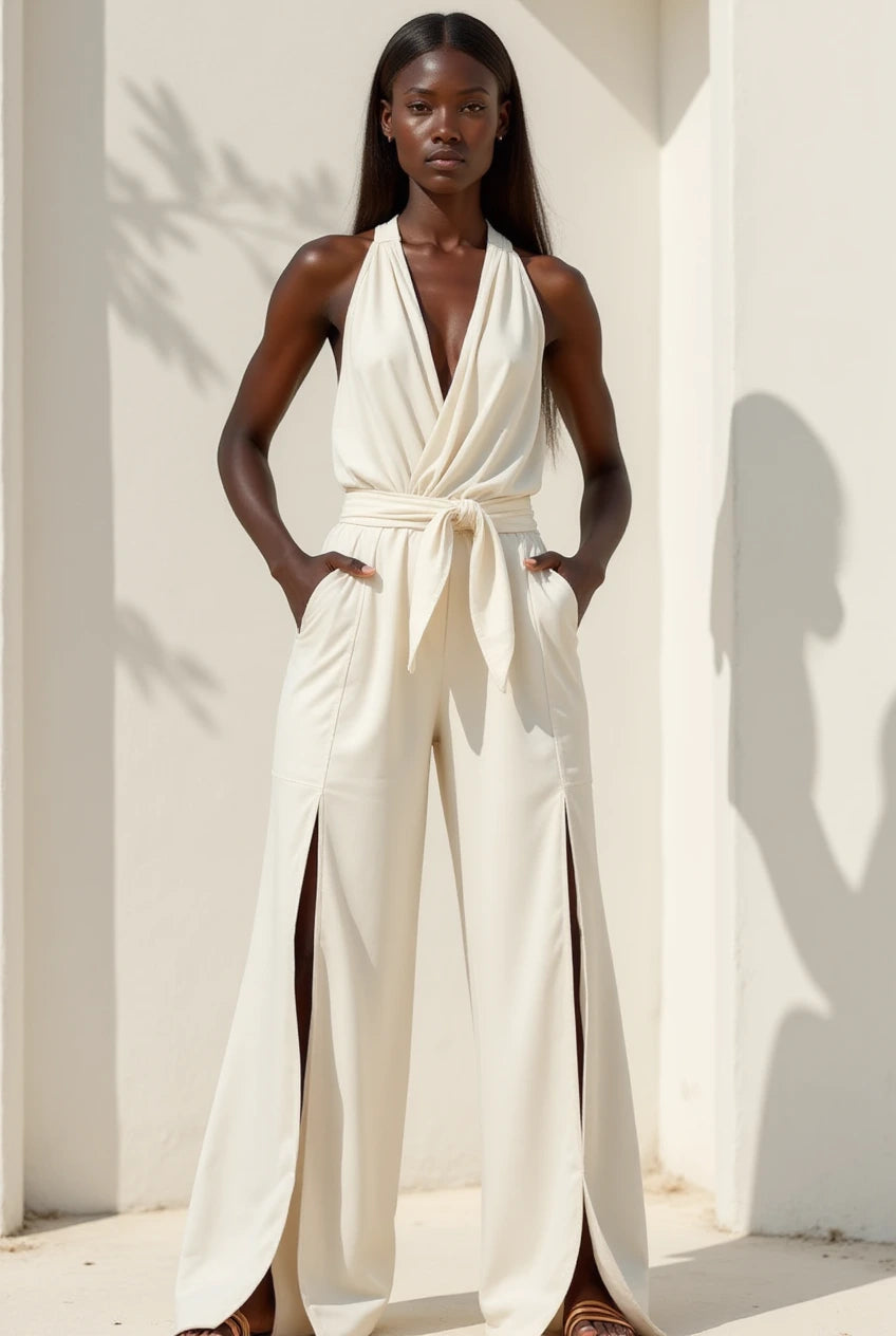 Dune Nomad White Jumpsuit