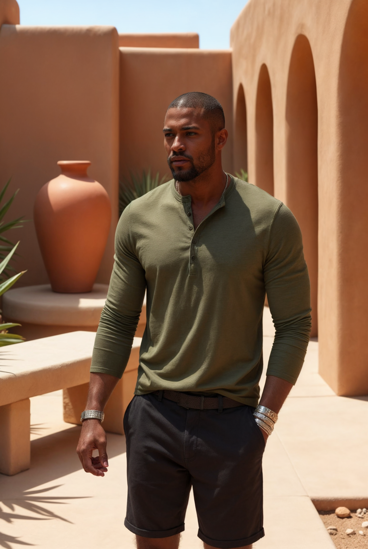 Sahara Green Tshirt