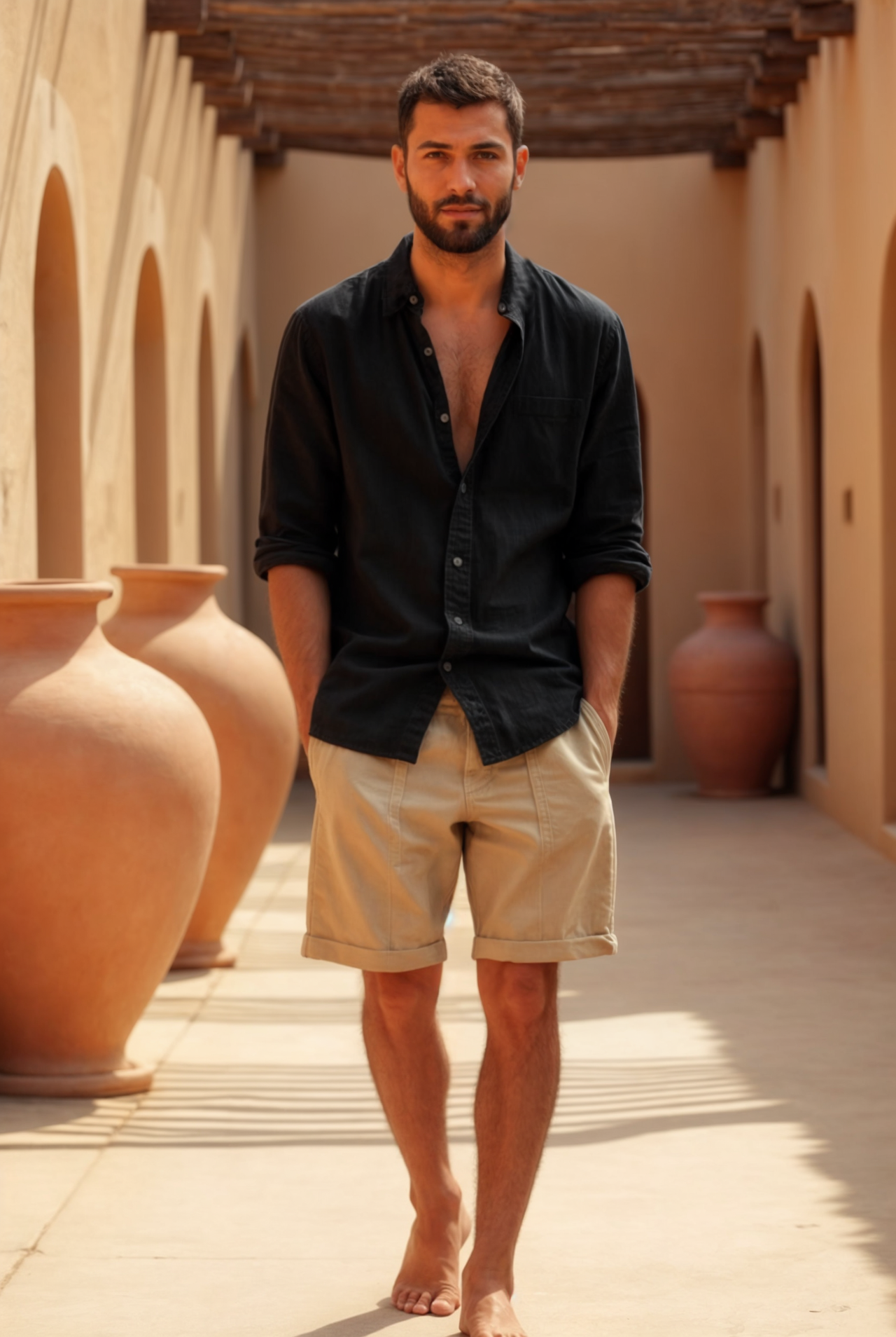 Kalahari Black Shirt